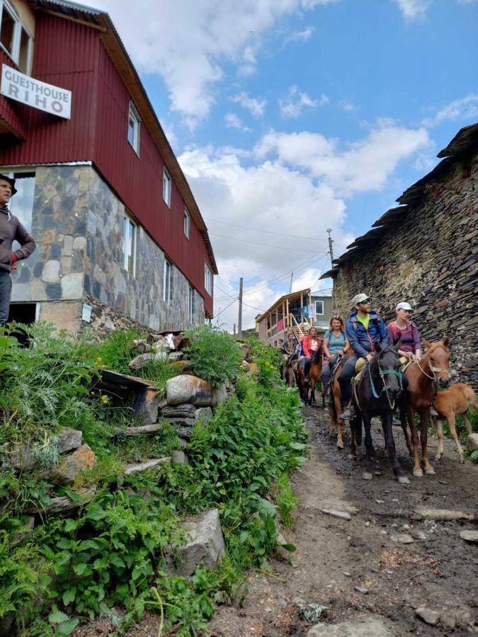 Ushguli Hotel Riho Eksteriør bilde