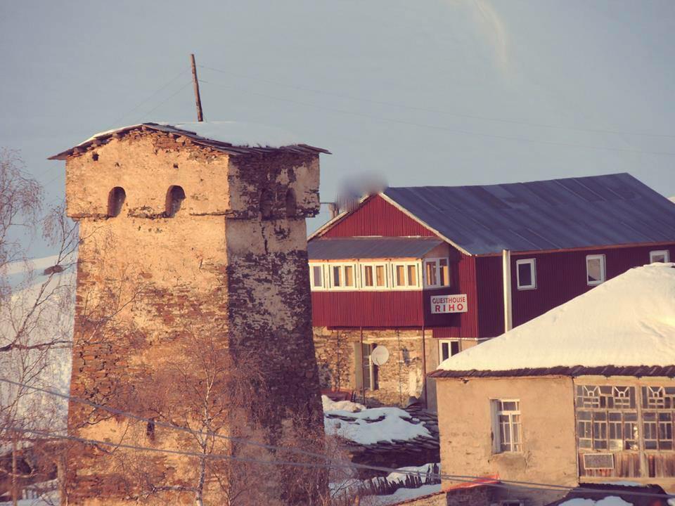 Ushguli Hotel Riho Eksteriør bilde